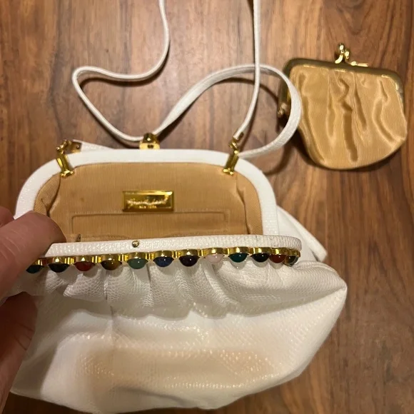 Judith Leiber 1980’s snakeskin bag - Picture 2 of 4